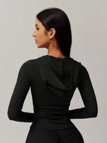 MASKERT Îmbrăcăminte exterioară pentru femei de primăvară și vară, jachetă sport, jachetă de yoga, jachetă de alergare, jachetă cu fermoar, jachetă casual, confortabilă pentru sport, prietenoasă cu pielea, respirabilă