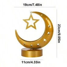 3D Magic Moonlight Desk Lamp Can Be Powered By 3xAA Battery Power Supply. It Means That Magic Moon Light Can Be Placed Casually Anywhere.(3xAA Battery Not Include)