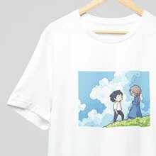 Camiseta Castillo Ambulante Unisex personajes chibi pelicula - BELLA MODA