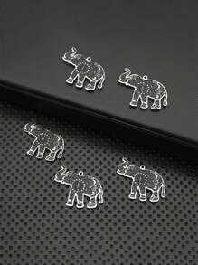 5PCS Witch Cat Crescent Moon Star Charm Enamel Stainless Steel Pendant DIY Necklace Earrings Bangle Jewelry Making