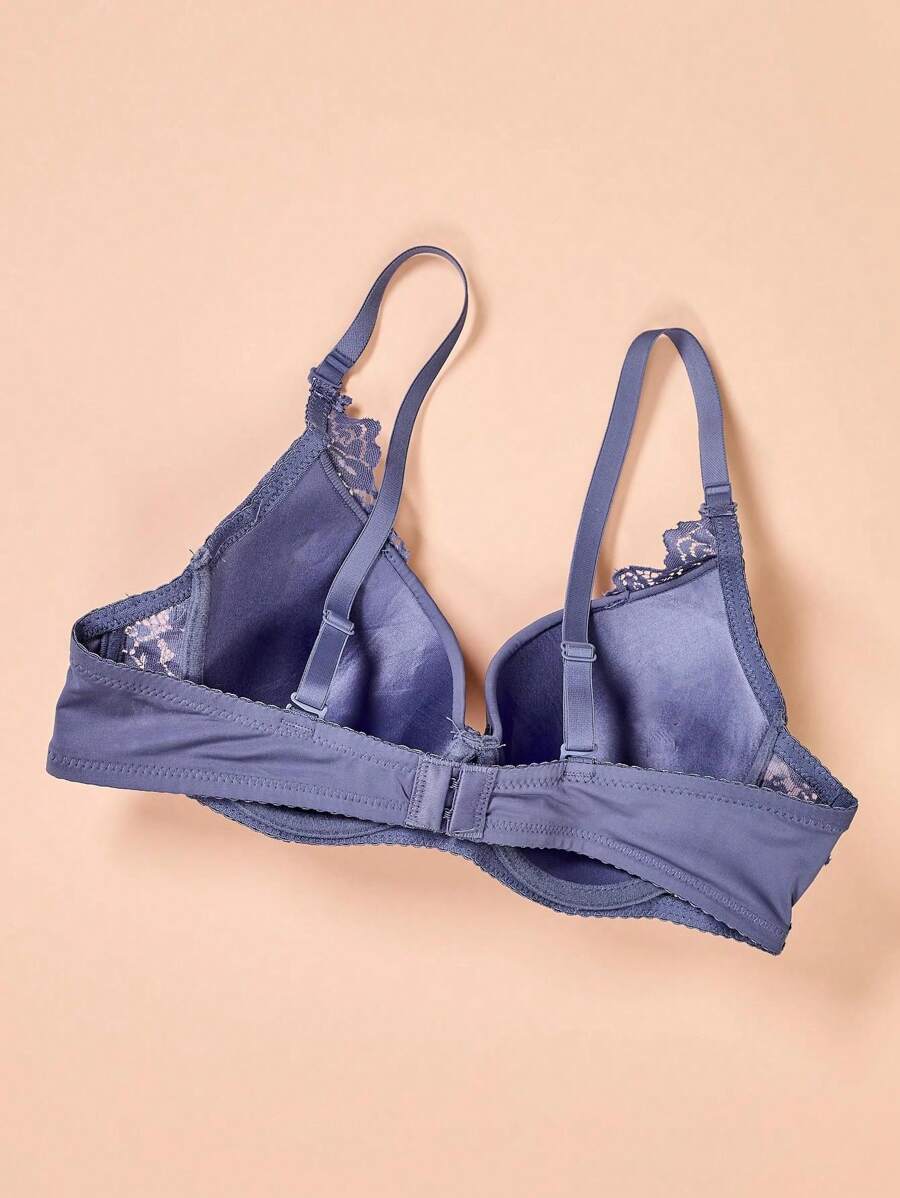 Royalfashion Women's Padded Bra With Lace