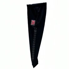 Puma Pantalones deportivos jogger de punto transpirables negros, con cintura elástica para entrenamiento al aire libre, correr y fitness