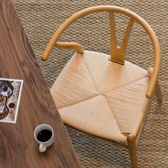 2 Packs Of Solid Wooden Dining Wishbone Chairs Limited Offer