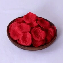 1000片人造玫瑰花瓣,无纺布材质,多层花瓣,散落式花朵,求婚花材,最佳礼物 - 彩色 - 查看 13