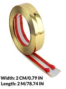 Self-Adhesive Table Edge Guard, 2-5M Length, Corner Protector And Sealant Strip, Suitable For Protecting And Decorating Table Edges, Door Frames, Walls, And Bathroom Mirrors - Multicolor - View 11