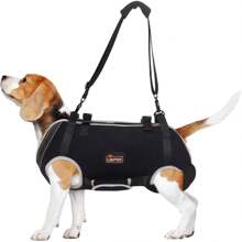 Dog Lift Harness For Senior Dogs And Medium Dogs, Walkabout Harness For Dogs For Hip Dysplasia, Arthritis, Full Body Dog Lift Harness Help Loss Of Stability Dogs Walk XS - 黑色 - 查看 1