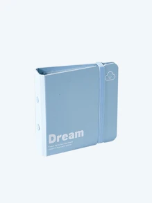 1pc Cute & Fresh Photo Album, Instant Film Album, Mini 3" Card Collection Book For Women, Ideal Gift