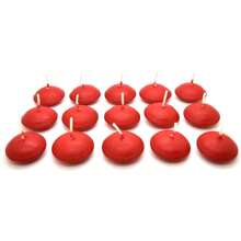 20pcs  Floating Candle Aroma Candle Floating Ball Wedding Hotel Candle Floating Wax Floating Wax Tealight, Birthday Red - Red - View 6