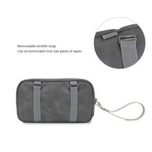 Custodia portatile per salviettine umidificate per bambini, pratica per viaggi, borse fasciatoio, porta salviettine appensibili per seggiolini auto