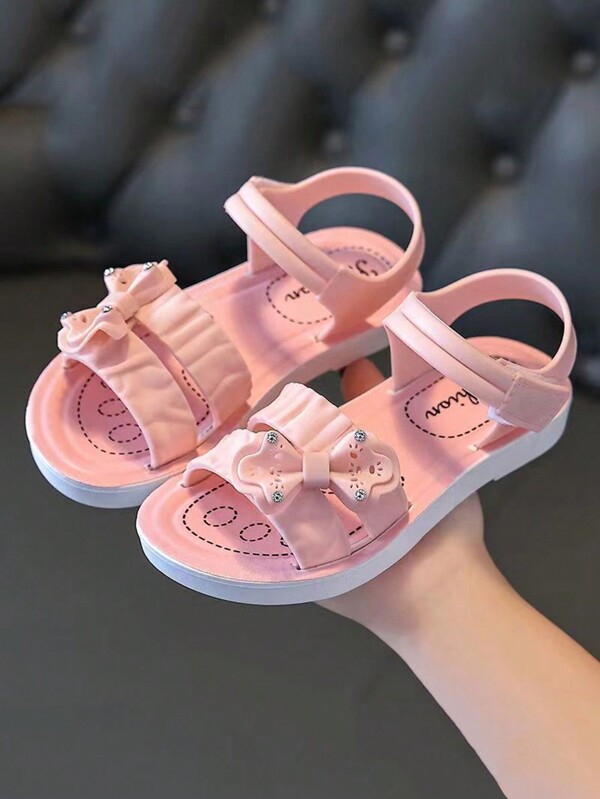 2025 Summer New Girls Kids Princess Slippers, Soft Sole Fashion Non-Slip Sandals For Toddler & Little/Big Girls