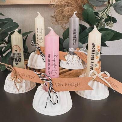 Minimalist Round Candle Holder Silicone Mold - Suitable For Creative Home Decor, Crafts, DIY Wax Candle Vessels