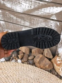 Mocassins décontractés à franges, plateforme rétro, bout pointu, plates-formes pour femmes
