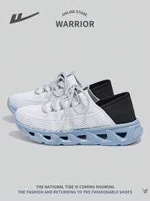 WARRIOR 1 Paar Damen Schnürsneaker, Weiche stoßabsorbierende Sohle, atmungsaktiv, leicht, geeignet für Outdoor-Laufen