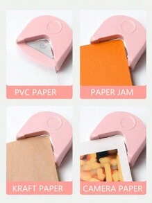 Round Corner Cutter R4 Radius Paper Photo Cornering Tool Laminating Rounded Corner Trimmer Card Straight Angle Cutting Tool - Multicolor - View 5