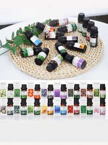 6pcs Aromatherapy Essential Oil Gift Set / 4pcs Aromatherapy Essential Oil Gift Set / 1pc 10ml Aromatherapy Essential Oil / Aromatherapy Diffuser, Suitable For Bedroom, Living Room, Office, Cherry, Blueberry, Mango, Grape Fruit Scents, Rose, Lavender, Jasmine Scents, Best Gift For Girlfriend, Family, Friends