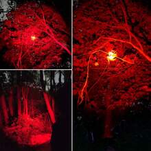 High Power 350 Yards Flashlight With Remote Control Switch - Green,Red, White Light For Night Hunting, Fishing, Camping, And Beekeeping, Rechargeable Battery And Carry Box Included,Mens Gift