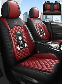 New 5-Seater Waterproof And Comfortable Full Coverage Car Seat Cushion, All Season Use
