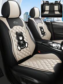 New 5-Seater Waterproof And Comfortable Full Coverage Car Seat Cushion, All Season Use