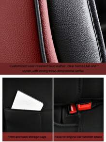 New 5-Seater Waterproof And Comfortable Full Coverage Car Seat Cushion, All Season Use