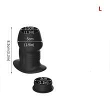 Tapón anal de silicona con tope, juguete sexual unisex para tienda erótica, juguetes sexuales anales para mujeres, entrenador anal, espéculo hueco, cuentas anales, juego sexual para adultos