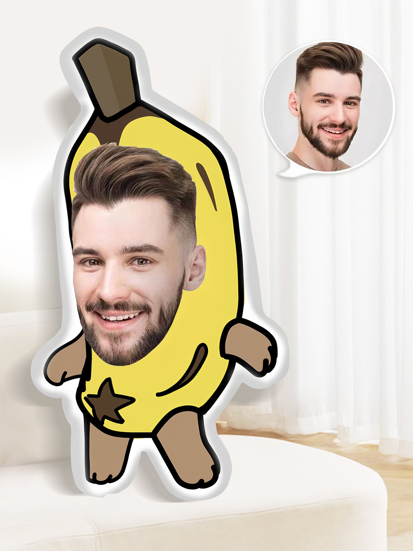 1pc custom face pillow personalized face pillow personalized 3d