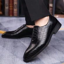 Men's Business Double Elastic Gores Simple Chelsea Boots, Fashionable British Style