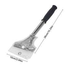 Heavy Duty Scraper Set, Wall Paper Scraper Tool Paint Remover Removal Tool - Black - View 4