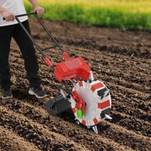 HOHOBLA Manual Seeder, Garden Push Seeder Planter With 7 Nozzles, 23cm Spacing, Row Planter Corn Planter Seeder For Soy Peanut Corn Cotton Soybean - Red - View 7