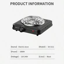 SOKANY 1 Standard Kitchen Electric Stove, Extra High Power, Suitable For Home Use