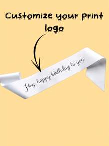 1 件定制印刷字母吊饰，可用于毕业典礼、派对、聚会、庆典等大型活动，也是生日、朋友、家人、情侣、父母、孩子的好礼物 - 定制祝福 - 彩色 - 查看 5