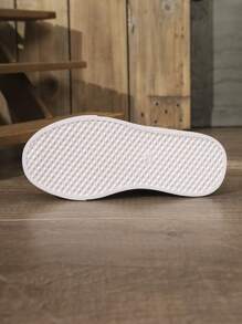 儿童新款透气一脚蹬潮流时尚银色亮片星星休闲运动鞋 - 銀色 - 查看 5