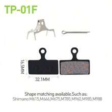 2 Pairs (4 Pcs) MTB Bicycle Hydraulic Disc Brake Pads For SHIMANO SRAM AVID HAYES Cycling Bike Part Semi-Metalli Disc Brake Pads