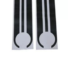 NetHong Elevate Your BMW's Style With Durable Racing Stripes For Hood And Roof! - Black - View 4