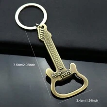 1pc Multi-Functional Bottle Opener Keychain, Metal Rudder & Anchor Keychain, Nautical Club Souvenir, Small Gift, For Outdoor, Camping - Multicolor - View 11