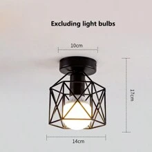 Nordic Minimalist Modern Patio Light, Corridor, Hallway, Entrance, Wardrobe LED Ceiling Light, Bulb Not Included - 多色 - 查看 13
