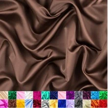 59 Inch Wide Satin Fabric Shiny & Soft Cloth Fabric, Silky Satin Fabric For Bridal Dress, Wedding Decorations, Crafts,Wedding Party Background Fabric Polyester Satin Fabrics - Multicolor - View 18