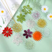 1 件珠宝耳环硅胶模具，花朵、叶子、蝴蝶耳环吊坠硅胶模具，女士环氧树脂模具，用于珠宝制作，DIY 工艺吊坠 4 种款式可供选择 - 耳環吊墜模具 - 查看 6