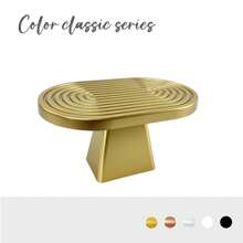 Soporte de Pedestal para pastel de una pieza y soportes para magdalenas, plato de exhibición de frutas y postres para Baby Shower, boda, fiesta de cumpleaños, Cele - Rosa Pálido - Ver 7