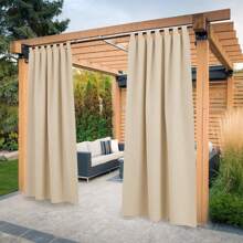 Cortina para exteriores, cortina protectora autoadhesiva a prueba de viento para Patio, porche, hogar, 1,5x2,7m