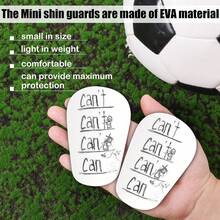 1 Pair Mini Master Football Shin Guards, Thick & Durable Mini Football Shin Pads For Adults And Teenagers, Suitable For All Seasons - Multicolor - View 4