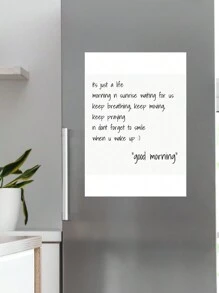 1/4 pièces Stickers de tableau de peinture multifonctionnels, auto-adhésifs, imperméables, résistants à l'usure, amovibles, décoration murale pour la maison, convenant pour l'école, la maison, le bureau. Super pratique ! Idéal comme cadeau pour anniversaire, remise de diplôme, décoration de chambre, de maison, de salle de bain, de chambre à coucher, de salon, de maison. Papier peint mural, stickers muraux.