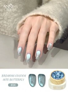 annies 12g Reflective Magnetic Cat Eye Gel Polsih 12 Colors Set Soak Off Varnish Semi Permanent Holographic Flash Cat Eye Gel UV/LED Nail Art Salong 1/12pcs - Nhiều màu - Xem 20