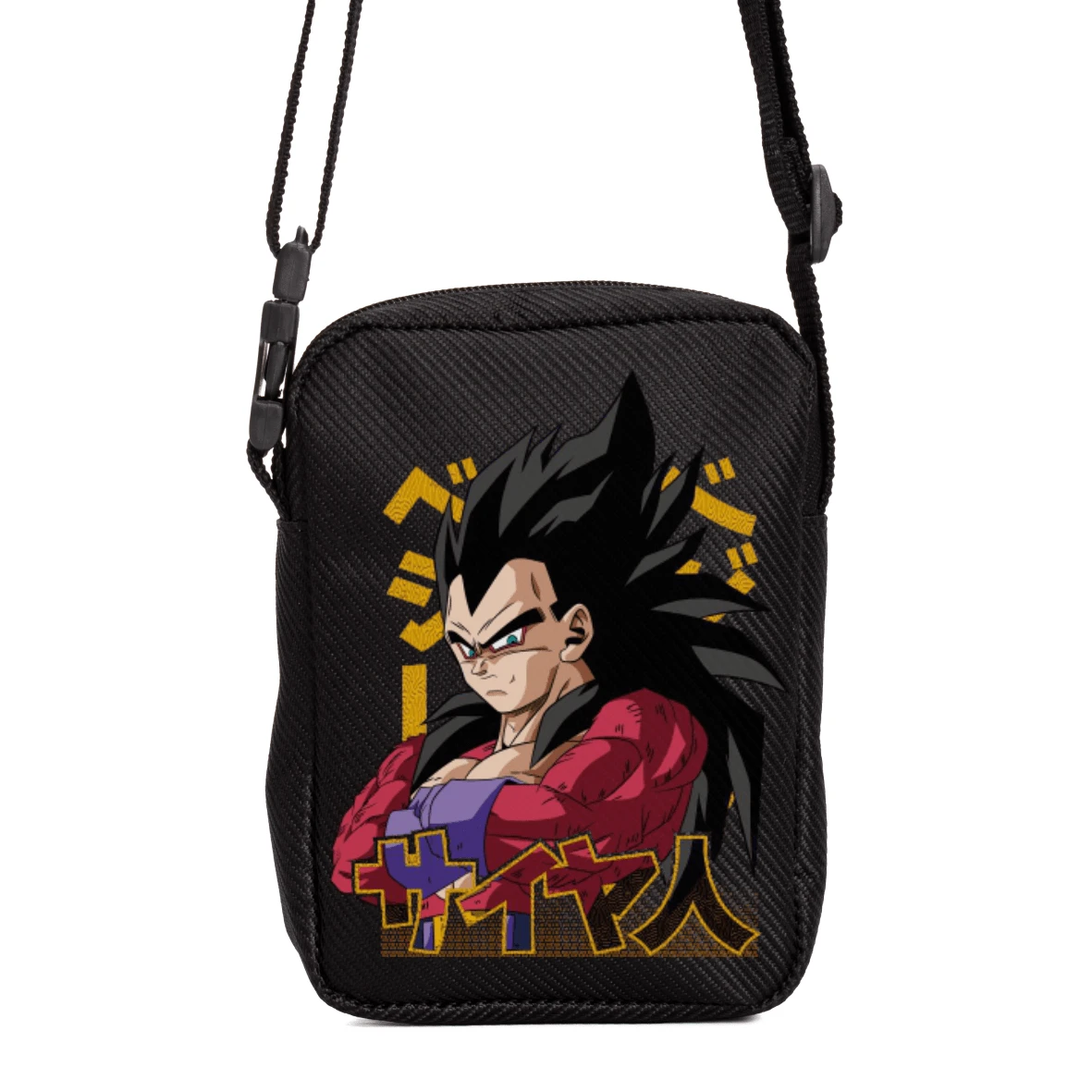 Shoulder Bag Men's Women's Crossbody Anime  "SSJ4 Vegeta 2" - 彩色 - 查看 1