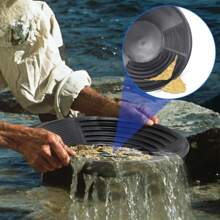 Hot  Plastic Gold Pan Basin Nugget Mining Pan Dredging Prospecting River Tool Wash Gold Panning Equipment