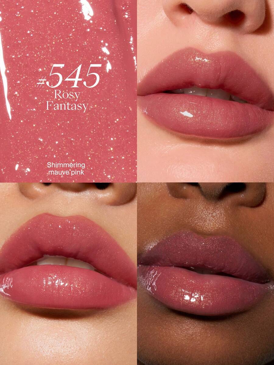 JOOCYEE GLAZED ROUGE 2.0 Upgraded Version, High Gloss, Suitable As A Gift For Girlfriend - 545 Rosy Fantasy - View 1