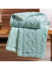 Luxury Faux Rabbit Fur Shawl Blanket - Soft, Warm And Cozy For Sofa, Bed, Office And Traveling Outdoors - Multifunctional Gift For All Seasons Suitable For All Kinds Of Festivals