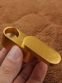 Spersonalizowana tradycyjna ręcznie robiona fajka do palenia tytoniu, składana metalowa retro kompaktowa mini zdrowa fajka do palenia