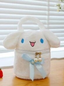 Sanrio 1 pezzo Borsa a tracolla carina da donna, borse a mano con motivi Hello Kuromi, Hello Kitty, MyMelody, Cinnamoroll, borse a cartoni animati, regali di Natale e Capodanno