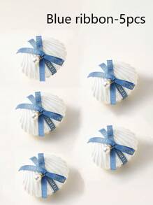 1/3/5pcs Wedding Favors For Guests Aroma Shell Candle Souvenir Gift Box For Bridal Shower Baby Shower Party Decoration Home Decoration - Multicolor - View 11