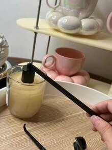 1pc Stainless Steel Candle Snuffer Tool, Handmade Home Decor Accessory - Multicolor - View 3